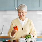 Eine ausgewogene Ernährung wird im Alter wichtig, um unsere Gesundheit und Vitalität zu erhalten.